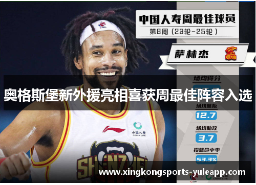 奥格斯堡新外援亮相喜获周最佳阵容入选