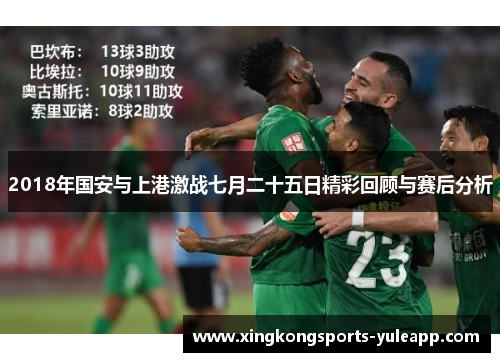 2018年国安与上港激战七月二十五日精彩回顾与赛后分析